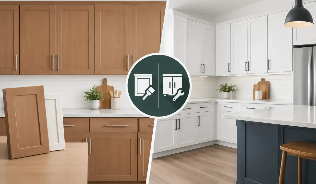 Cabinet Refacing Versus Replacement Cost