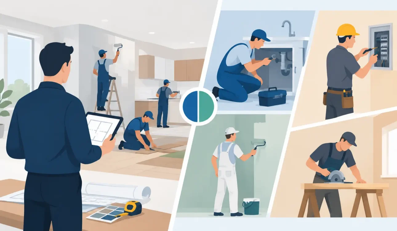 Renovation Management vs Separate Contractors